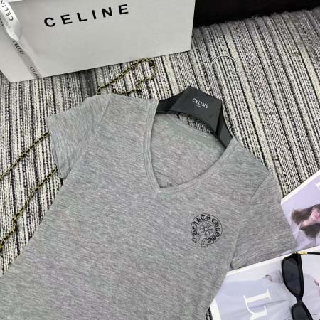 2025年6月10日入荷春夏新作Chrome hearts半袖 Tシャツファッション/誕生日プレゼント/贈り物 can工場