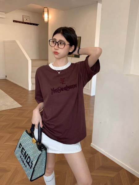 2025年6月10日入荷春夏新作ysl半袖 Tシャツファッション/誕生日プレゼント/贈り物 can工場