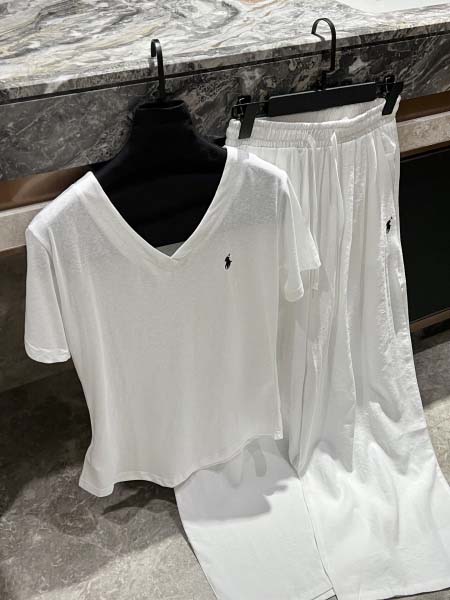 2025年6月10日入荷春夏新作Ralph Lauren3点 セット上下ファッション/誕生日プレゼント/贈り物 can工場