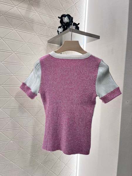 2025年6月10日入荷春夏新作CHANELニット半袖ファッション/誕生日プレゼント/贈り物 can工場
