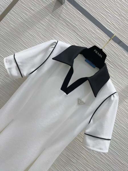 2025年6月10日入荷春夏新作Pradaワンピースファッション/誕生日プレゼント/贈り物 can工場