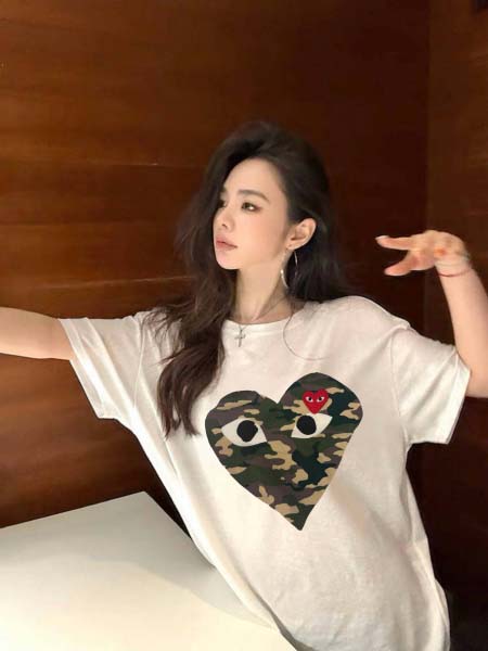 2025年6月10日入荷春夏新作PLAY半袖Tシャツファッション/誕生日プレゼント/贈り物 can工場