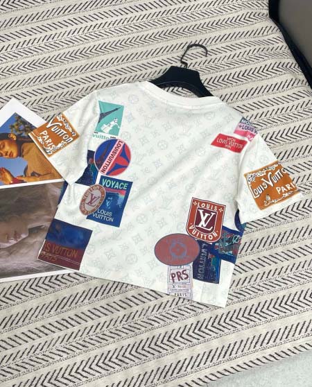 2025年6月10日入荷春夏新作Louis Vuitton半袖Tシャツファッション/誕生日プレゼント/贈り物 can工場