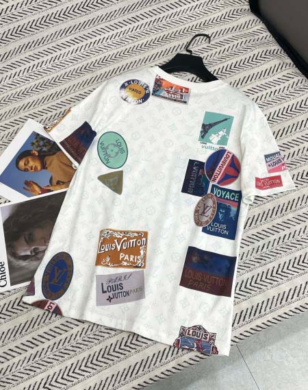 2025年6月10日入荷春夏新作Louis Vuitton半袖Tシャツファッション/誕生日プレゼント/贈り物 can工場