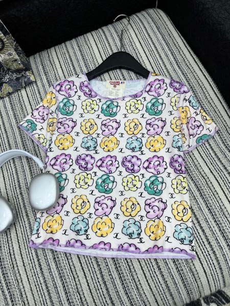 2025年6月10日入荷春夏新作Chanel半袖Tシャツファッション/誕生日プレゼント/贈り物 can工場