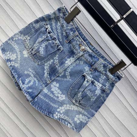 2025年6月12日入荷春夏新作CHANELデニムショートパンツファッション/誕生日プレゼント/贈り物 can工場
