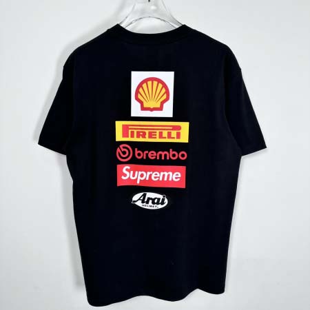 2025年6月13日入荷新作SUPREME X DUCATI SS24  LOGO TEE T  S-XL    誕生日プレゼント/男女兼用/高品質/正規品と同じ人気/16工場