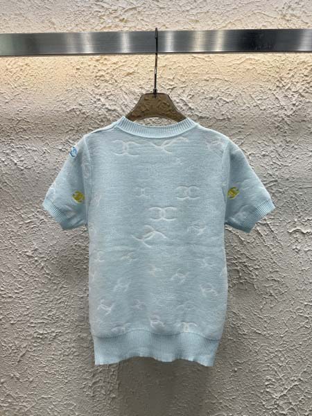 2025年6月16日入荷春夏新作chanelニット半袖ファッション/誕生日プレゼント/贈り物 can工場