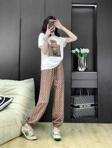 2025年6月20日入荷新作FENDI 半袖 Tシャツ★人気商品★/ファッションの流行/贈り物/HJ工場S-XXL