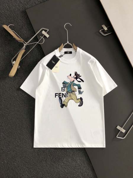 2025年6月20日入荷新作FENDI 半袖 Tシャツ★人気商品★/ファッションの流行/贈り物/HJ工場S-XXL