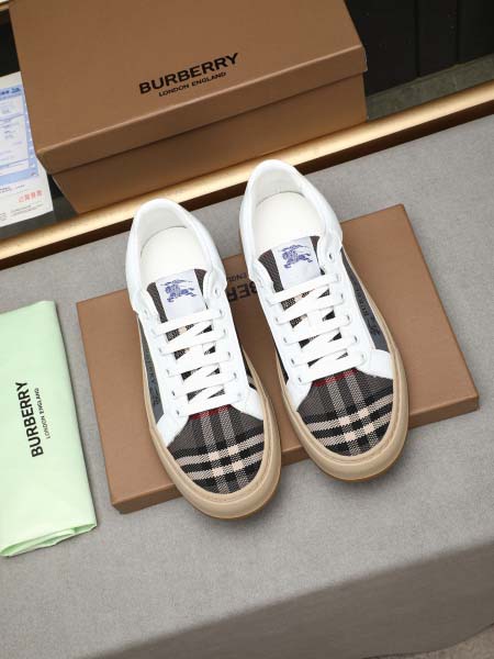 2025年6月20日入荷新品BURBERRYカジュアルシューズ/スニーカー｜メンズ靴人気本革製ギフト/誕生日/TL工場
