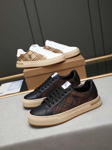 2025年6月20日入荷新品BURBERRYカジュアルシューズ/スニーカー｜メンズ靴人気本革製ギフト/誕生日/TL工場