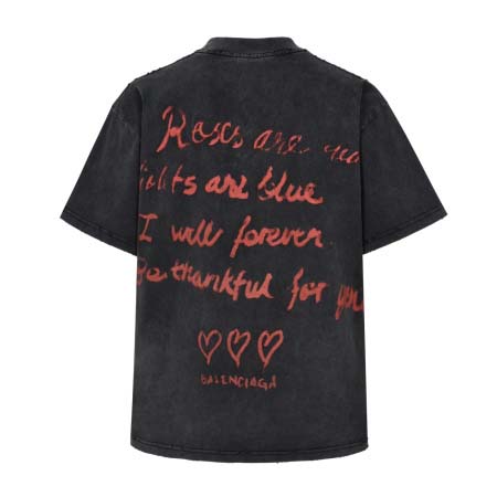 2025年6月22日入荷新作Balenciaga半袖 tシャツ 原版復刻人気で【极品】/正規品と同じサイズ/YGY工場