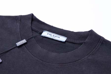 2025年6月25日入荷新作Prada半袖 tシャツ★誕生日プレゼント/ファッションの流行/贈り物/LWC工場