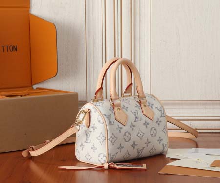 2025年6月26日入荷Louis Vuitton バッグSpeedy Bandoulire 20 Nautical Monogram :M24709:20.5CMx13.5CMx12CM 高品質人気の新作/誕生日プレゼント/SQ工場
