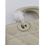 2025年6月5日入荷新作20CMx16.5CMx8CM  Lady Dior  お安い/人気/革/バッグ/SY工場