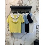 2025年6月9日入荷春夏新作Chanelニット半袖ファッション/誕生日プレゼント/贈り物 can工場