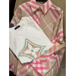 2025年6月9日入荷春夏新作BURBERRY長袖シャツ+半袖 Tシャツファッション/誕生日プレゼント/贈り物 can工場