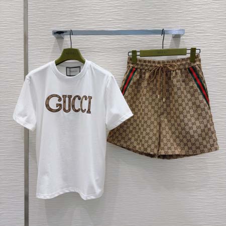 2025年6月9日入荷春夏新作GUCCIセット上下ファッショ...