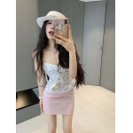 2025年6月9日入荷春夏新作CHANELキャミソールファッション/誕生日プレゼント/贈り物 can工場