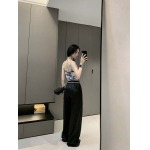 2025年6月9日入荷春夏新作Diorワイドパンツ +キャミソール ファッション/誕生日プレゼント/贈り物 can工場