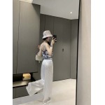 2025年6月9日入荷春夏新作Diorワイドパンツ +キャミソールプファッション/誕生日プレゼント/贈り物 can工場