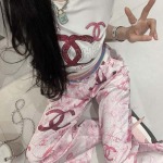 2025年6月9日入荷春夏新作Chanelセット上下ファッション/誕生日プレゼント/贈り物 can工場