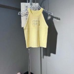 2025年6月9日入荷春夏新作Miumiuニット半袖ファッション/誕生日プレゼント/贈り物 can工場