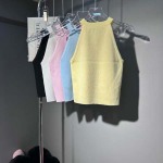 2025年6月9日入荷春夏新作Miumiuニット半袖ファッション/誕生日プレゼント/贈り物 can工場