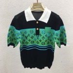 2025年6月9日入荷春夏新作Louis Vuittonニット半袖ファッション/誕生日プレゼント/贈り物 can工場