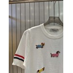 2025年6月9日入荷春夏新作Thom Browneニット半袖ファッション/誕生日プレゼント/贈り物 can工場