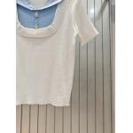 2025年6月9日入荷春夏新作Chanelニット半袖ファッション/誕生日プレゼント/贈り物 can工場