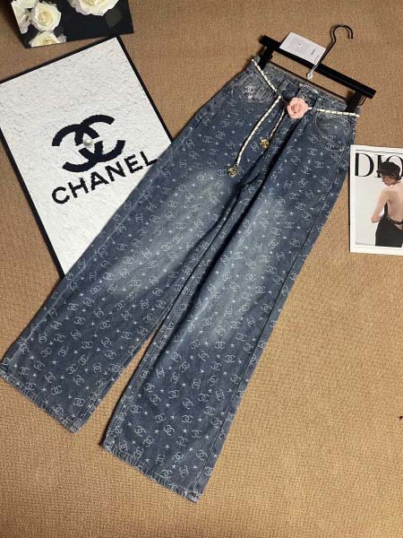 2025年6月9日入荷春夏新作Chanelジーパンファッショ...