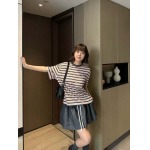 2025年6月10日入荷春夏新作Prada半袖 Tファッション/誕生日プレゼント/贈り物 can工場