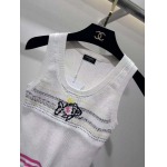 2025年6月10日入荷春夏新作Chanelニット タンクトップ ファッション/誕生日プレゼント/贈り物 can工場
