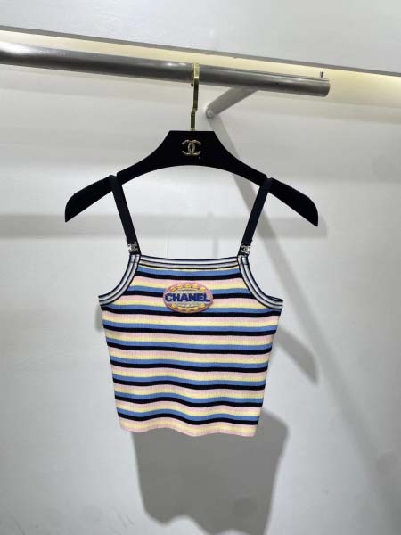 2025年6月10日入荷春夏新作Chanelニット キャミソ...