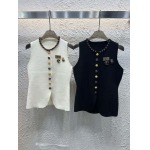 2025年6月10日入荷春夏新作chanelニットタンクトップファッション/誕生日プレゼント/贈り物 can工場