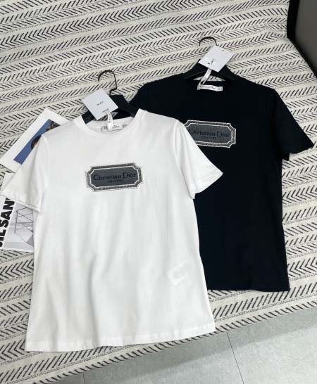 2025年6月10日入荷春夏新作Dior半袖 Tファッション...