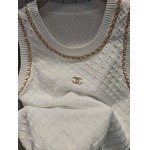 2025年6月10日入荷春夏新作chanelニット タンクトップ ファッション/誕生日プレゼント/贈り物 can工場