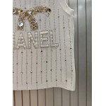 2025年6月10日入荷春夏新作chanelニット タンクトップ ファッション/誕生日プレゼント/贈り物 can工場