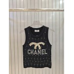 2025年6月10日入荷春夏新作chanelニット タンクトップ ファッション/誕生日プレゼント/贈り物 can工場