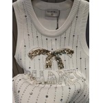 2025年6月10日入荷春夏新作chanelニット タンクトップ ファッション/誕生日プレゼント/贈り物 can工場