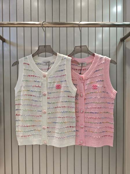 2025年6月10日入荷春夏新作chanelニット タンクト...