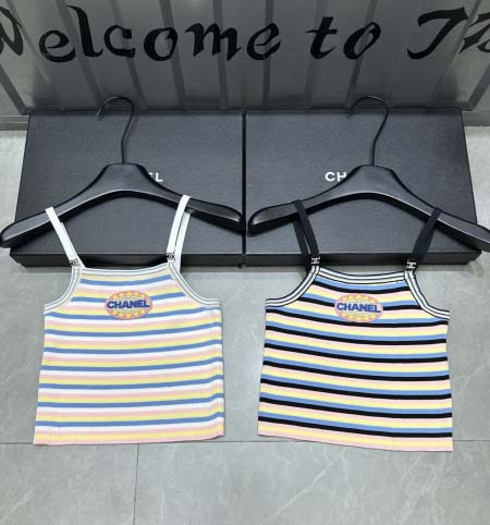 2025年6月10日入荷春夏新作Chanelニット半袖ファッ...
