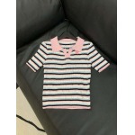 2025年6月10日入荷春夏新作Chanelニットキャミソール+半袖ファッション/誕生日プレゼント/贈り物 can工場