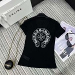 2025年6月10日入荷春夏新作Chrome hearts半袖 Tシャツファッション/誕生日プレゼント/贈り物 can工場