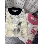2025年6月10日入荷春夏新作CHANEL透かし編みの上着ですファッション/誕生日プレゼント/贈り物 can工場