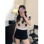 2025年6月10日入荷春夏新作CHANEL透かし編みの上着ですファッション/誕生日プレゼント/贈り物 can工場