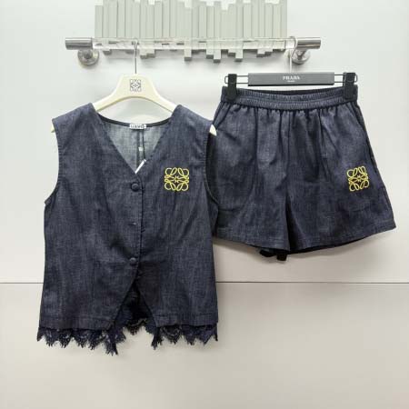 2025年6月10日入荷春夏新作LOEWEセット上下ファッシ...