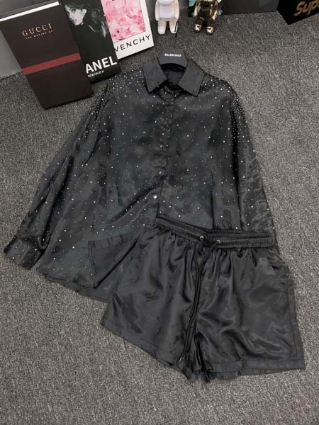 2025年6月10日入荷春夏新作HERMESセット上下ファッ...